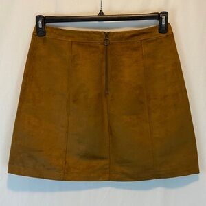 Old Navy Carmel Suede Skirt Size 12